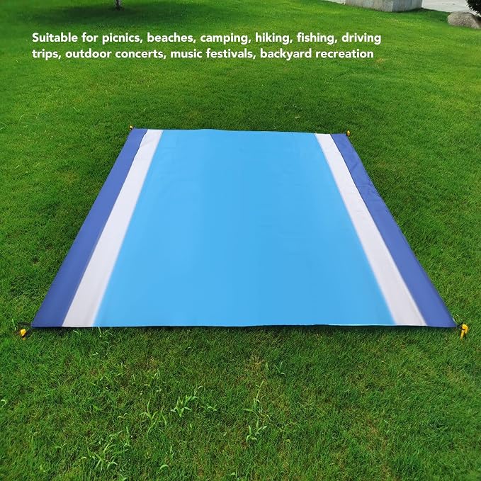 Blue White Stripes and Medium Blue