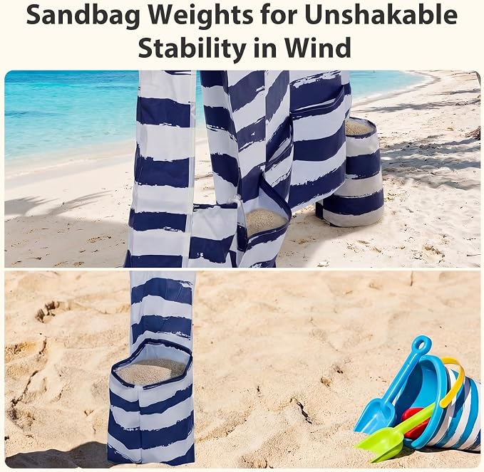 Dark Blue Stripes