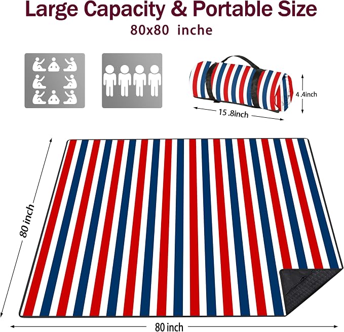 Red White & Blue Stripes