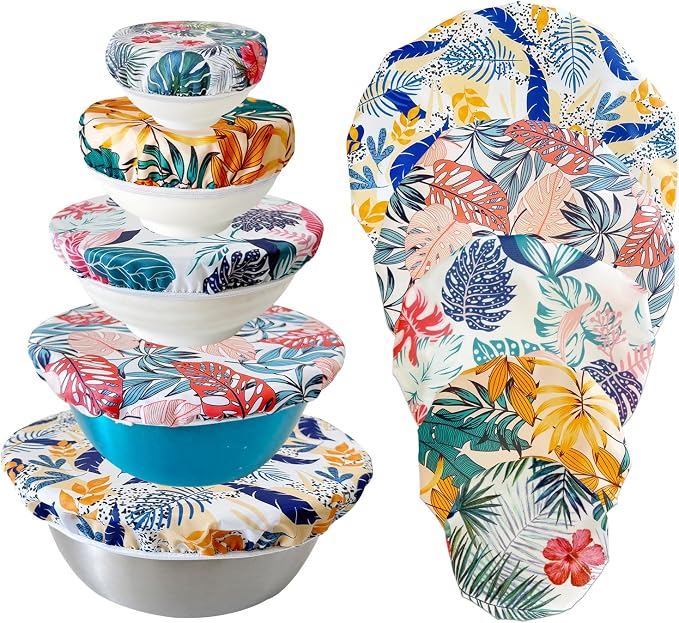 5PCS|Tropical leaves