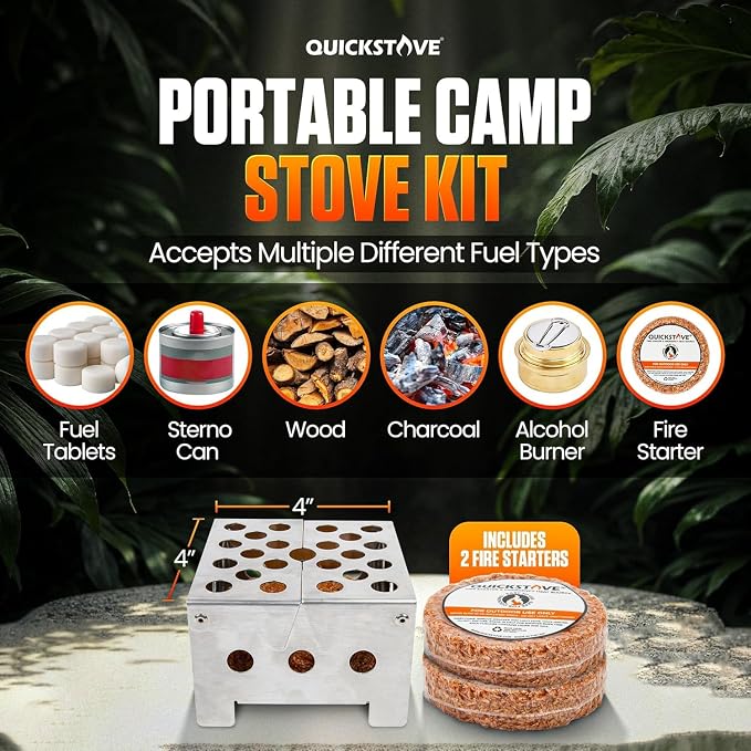 Stove & 2 FirestartersFBM