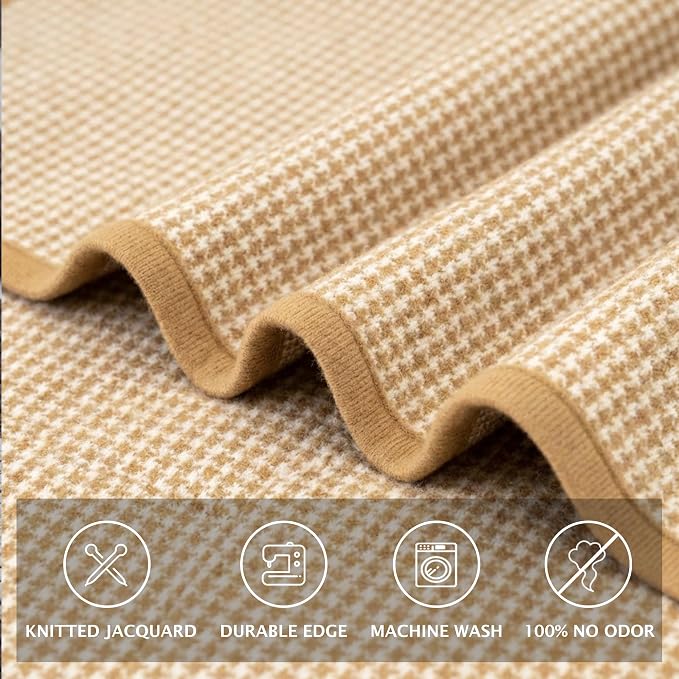 Houndstooth Khaki