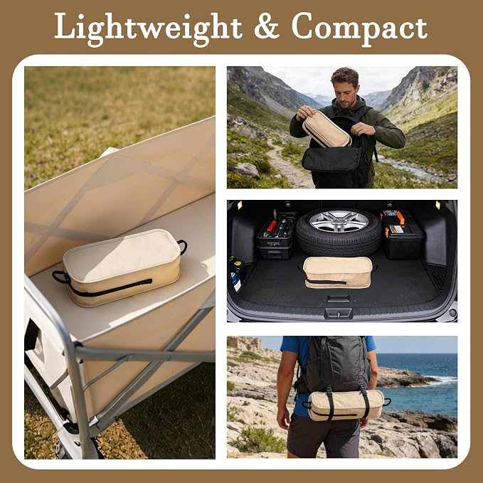 Khaki | High Back