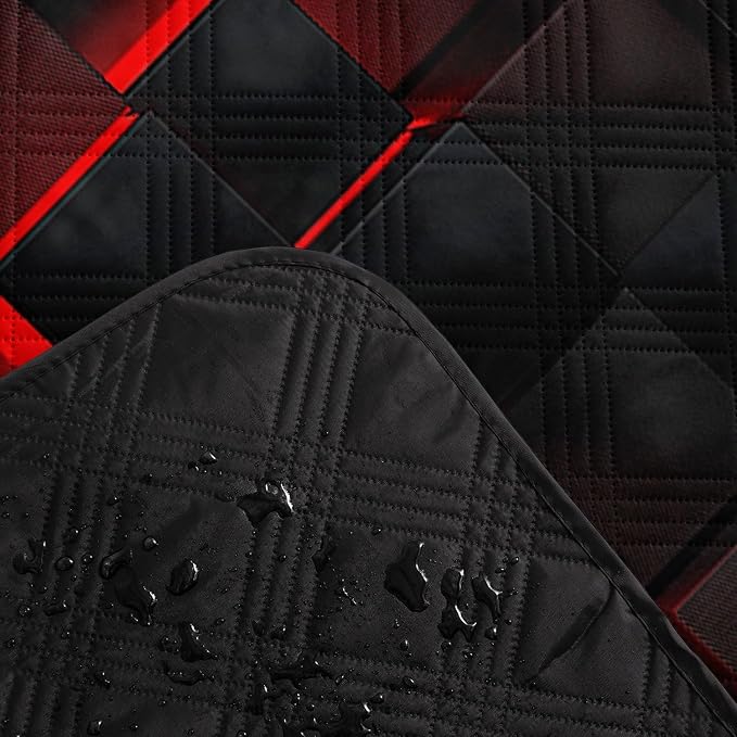 Black Red Square