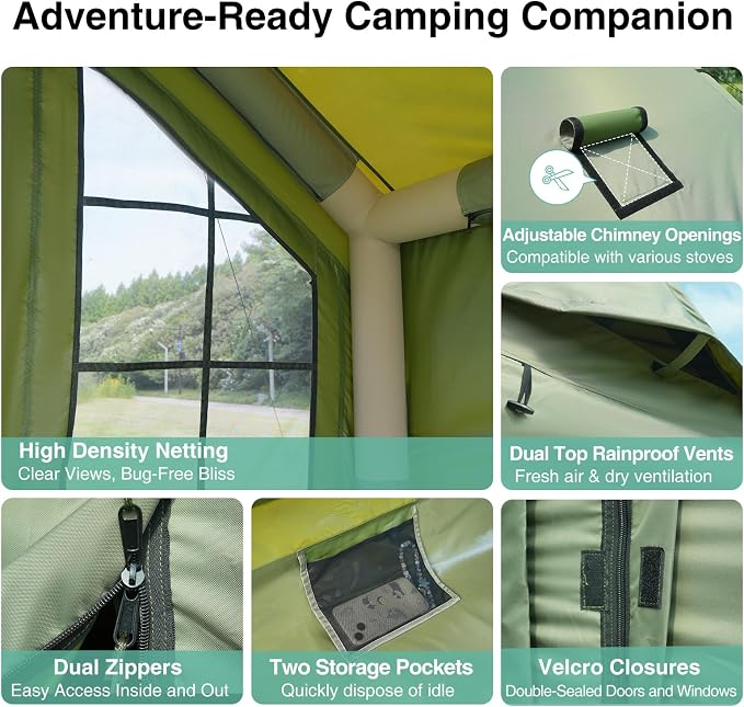 Field Green-Dual-layer Doors