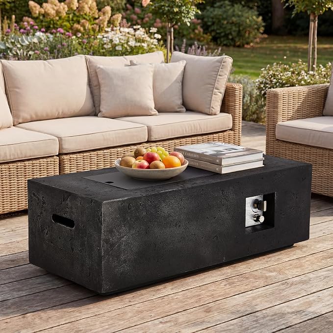 Black with Natural Texture