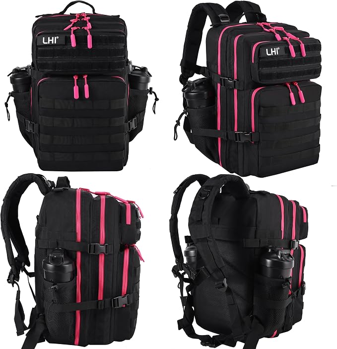 1.0 Black With Red Zipper