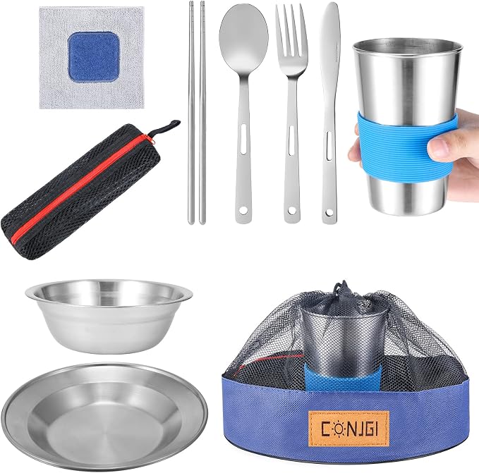 1 person set blue