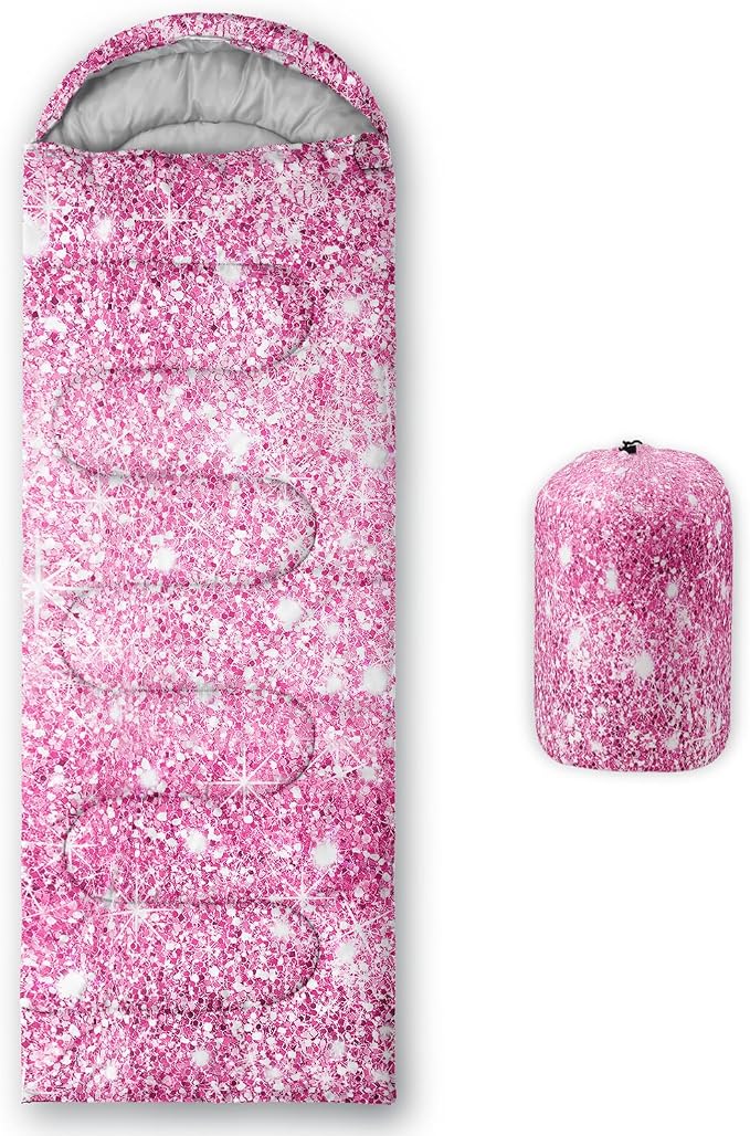 Pink Glitter Star