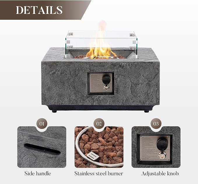 Black - Stone With Wind Guard&Tank Cover