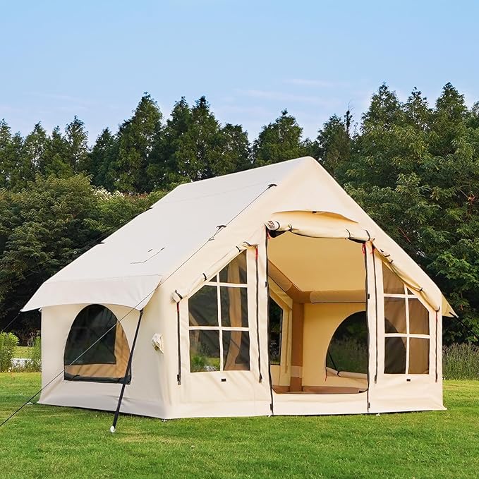 Light Beige-Dual-layer Doors