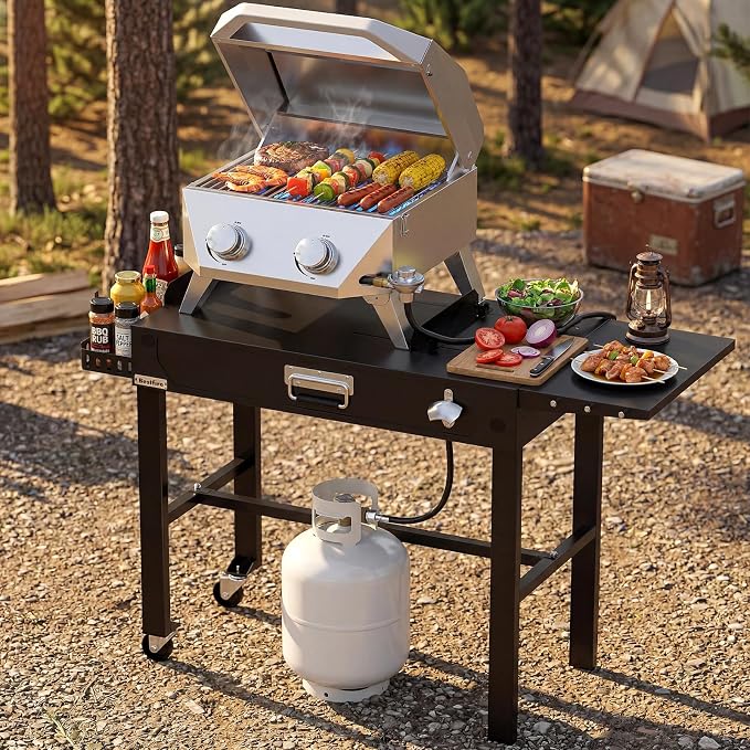 Dual-Fuel 1/20lb + Foldable Cart