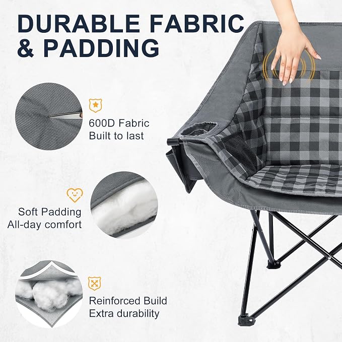 Loveseat Plaid