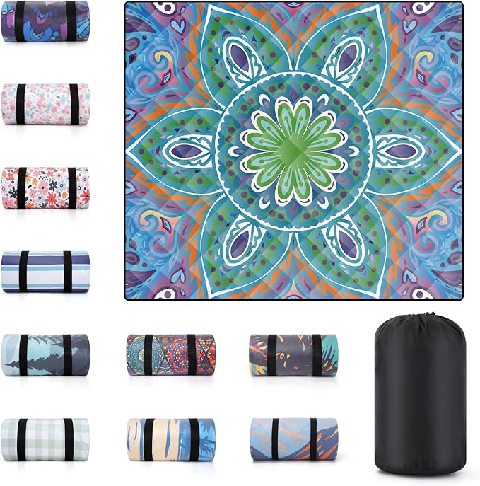 Blue and Green Mandala