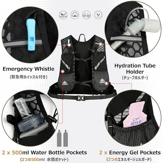 #2 Black (18l) - Only Backpack