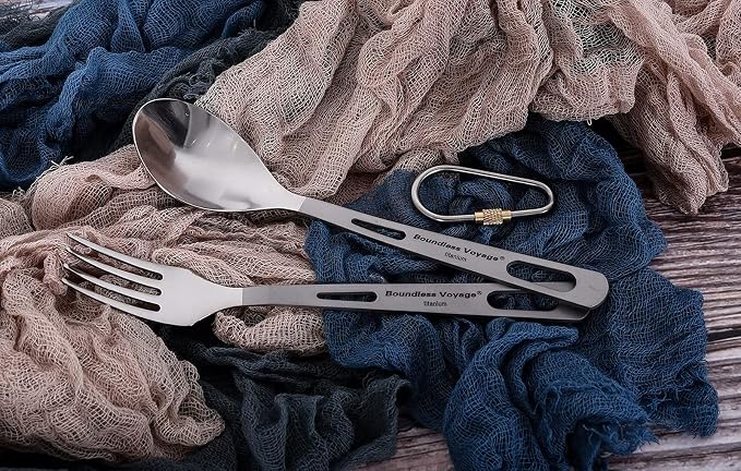 2 Piece Spoon & Fork Set Ti1048T