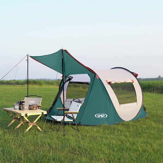 3 Person Green with Vestibule