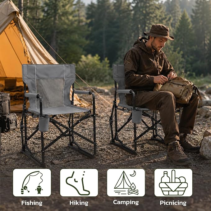 Gray-pro Camping Chair