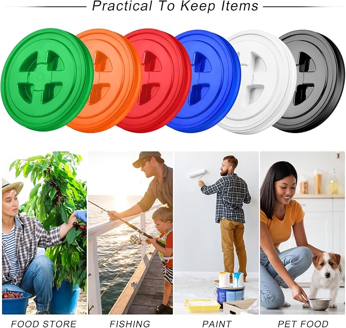 Red, Green, Blue, Orange, Black, White