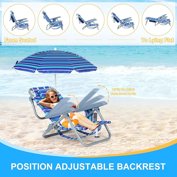 2-pack Stripe Blue