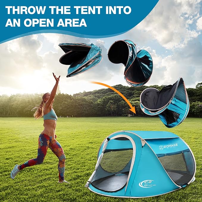 Lake Blue 3-4 Person