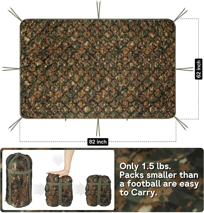 Woodland Digital With Zipper)