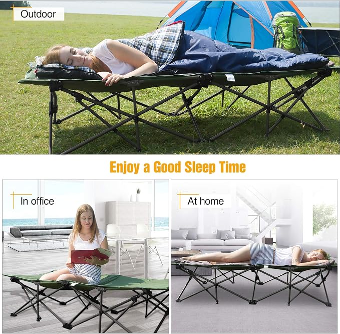 Green Oversized Cot