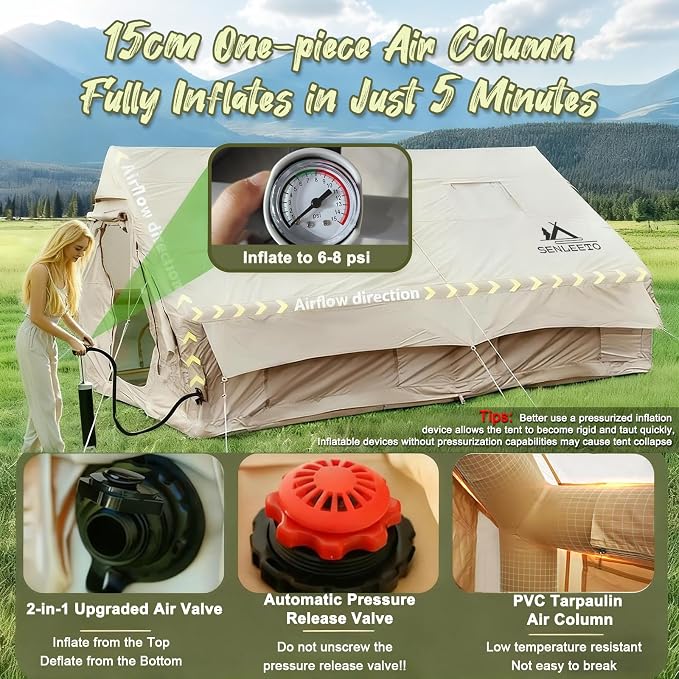 Beige - with Waterproof Pad & Fireproof Mat