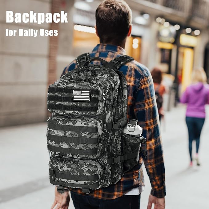 Black Digital Camo
