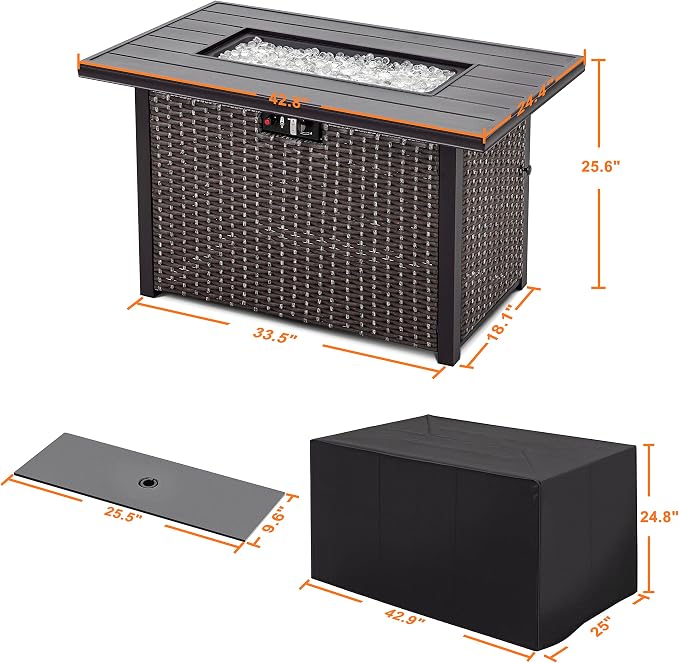 Aluminum & Rattan