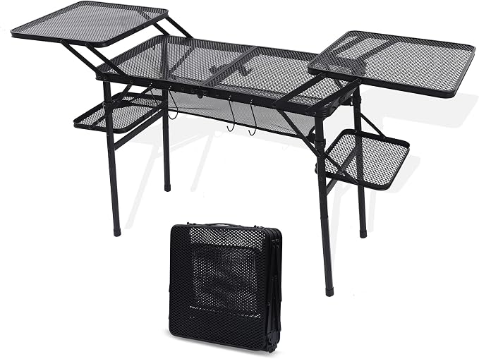 Black W/ 4 Side Table