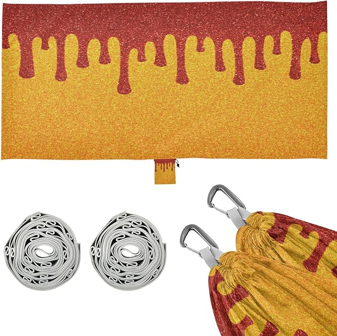 Canary Glitter Red Yellow