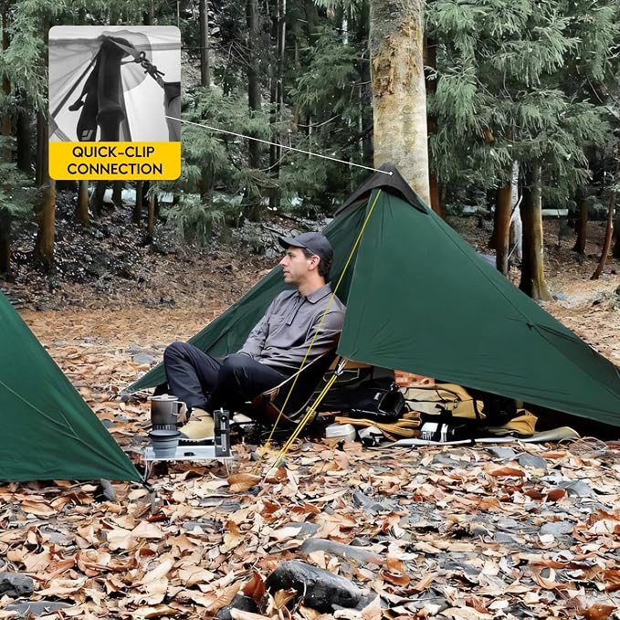 1-person, dark green