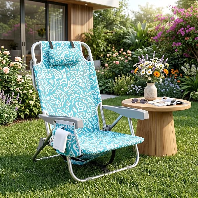 Teal Tribal Pattern