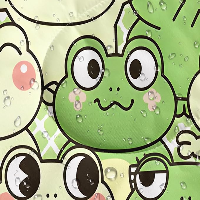 Cute Cartoon Frog Green 7