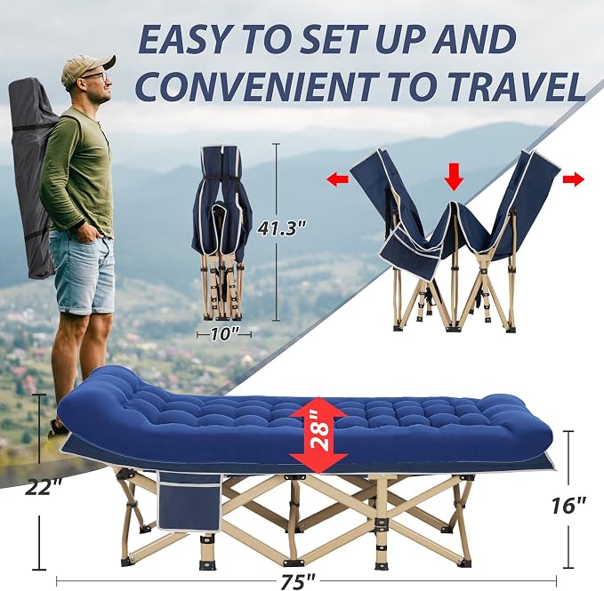 Blue Cot/Blue Pad