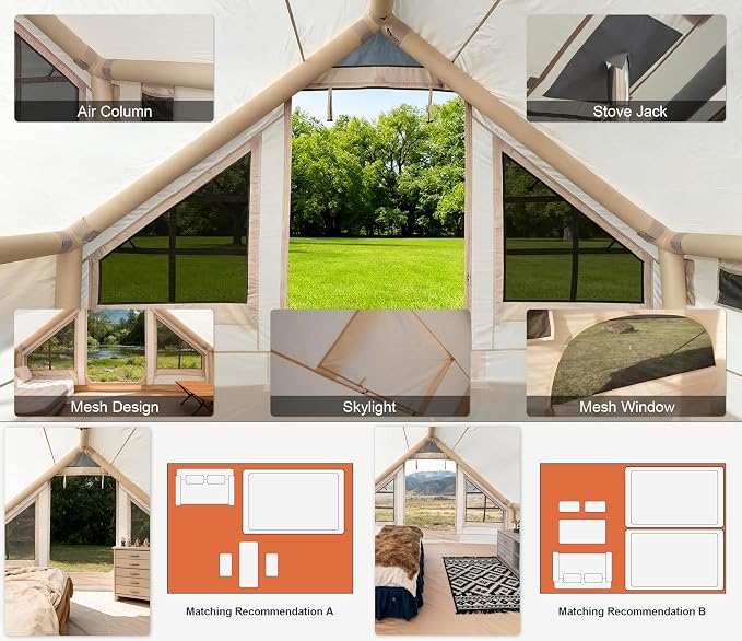 4 Person+Skylight/Beige