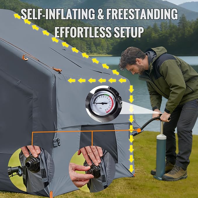 4-6 Person Grey