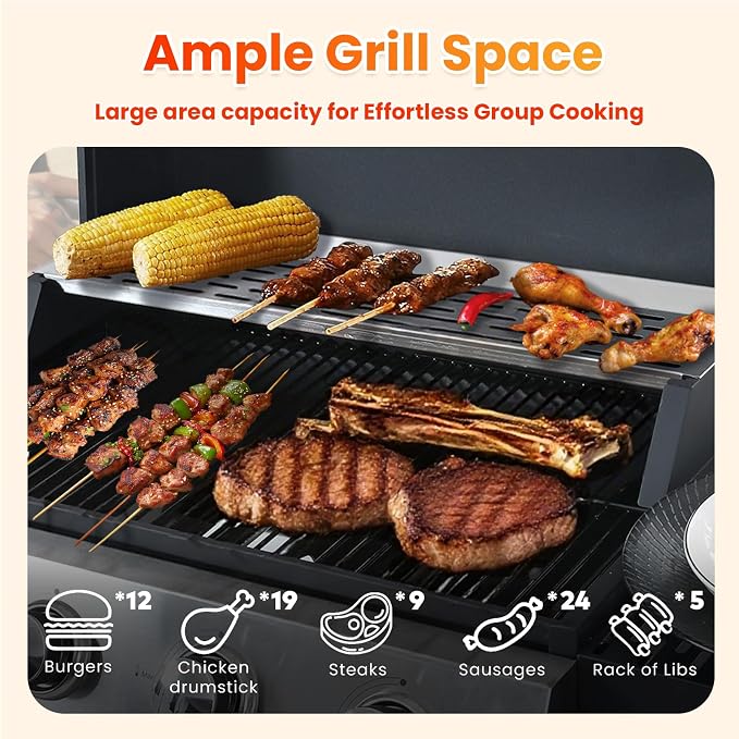 2-Burner, 24600 BTU