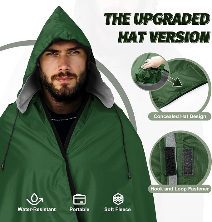Green - Hooded