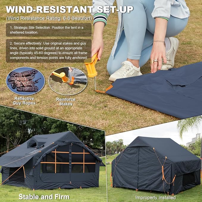 4-6 Person+Canopy+Skylight/Gray