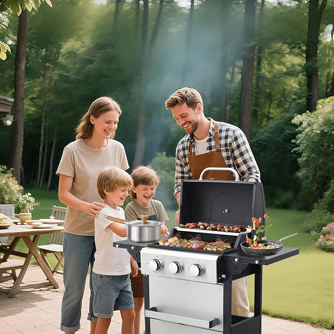 3 Burner, 25650 BTU