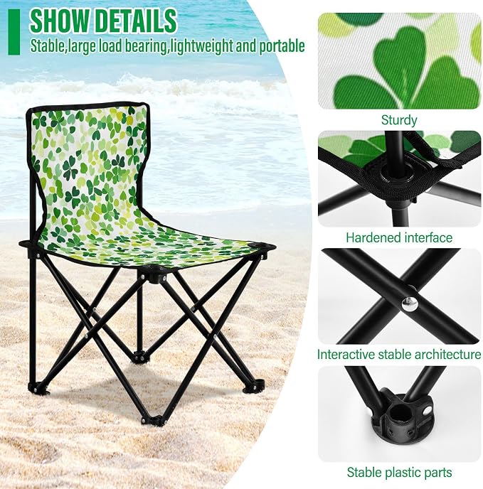 Light Green Clover Leaf Speckle