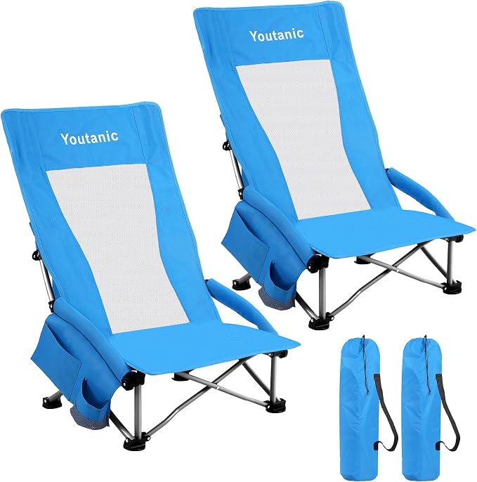 Blue-high Back