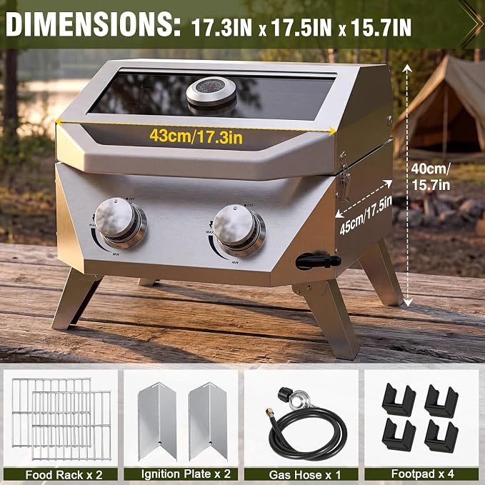 Standard 1lb Tank - Grill Only