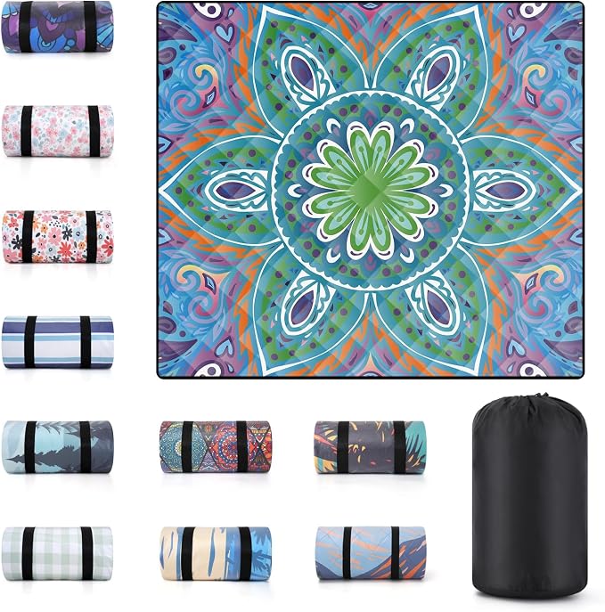 Blue and Green Mandala