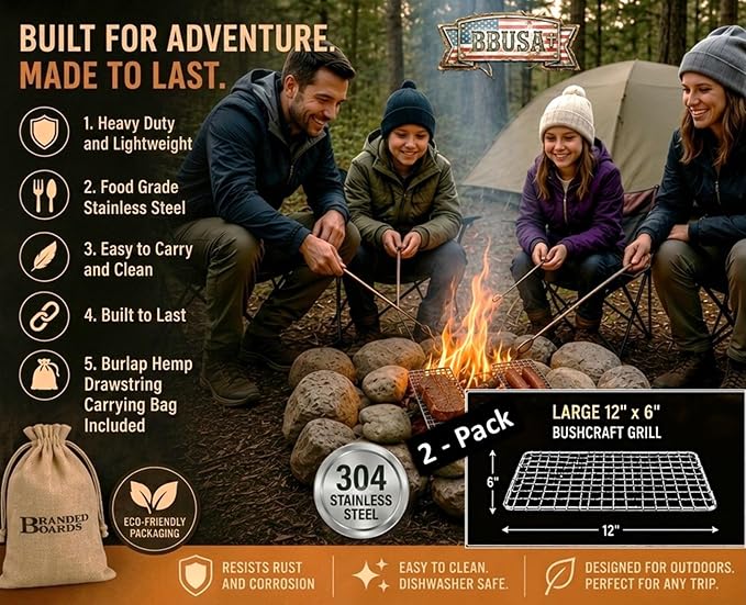Two Large Grills + Bag