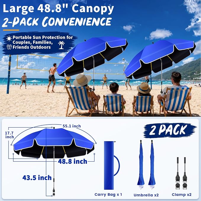 Royal blue-2 PACK
