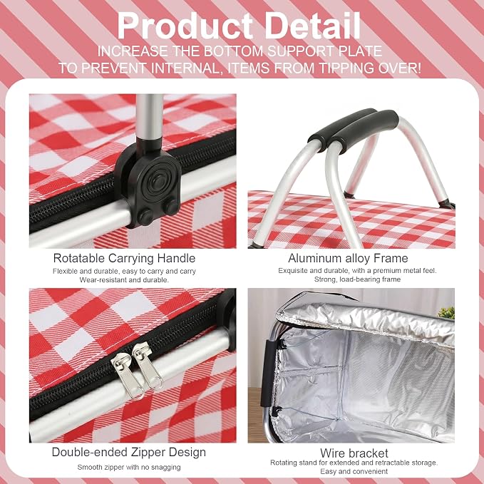 Premium Red Grid