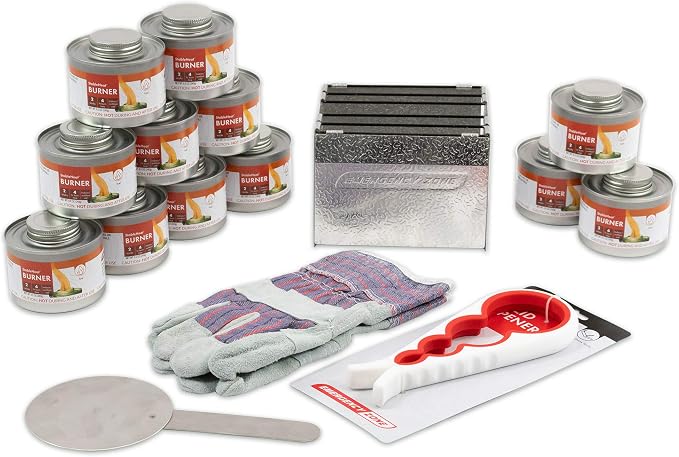 12x Fuel Cans with Stove Set